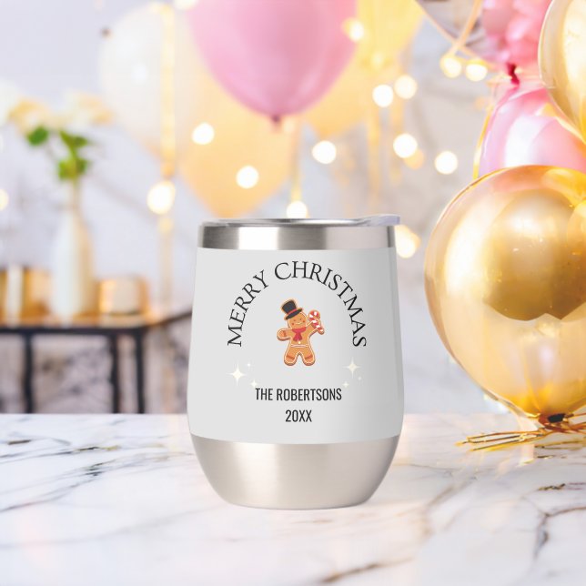 Individuelle Name Frohe Weihnachtsgingerbäckerin M (Junggesellenabschied)