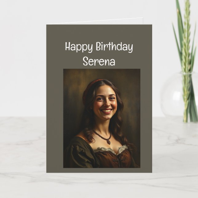 Individuelle Name Funny Birthday Need New BH Karte (Vorderseite)