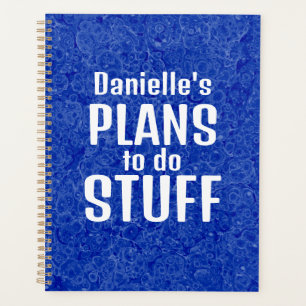 Individuelle Name Funny Planner Planer