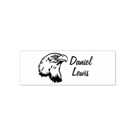 Individuelle Name für Bekleidung mit Eagle-Foto Permastempel