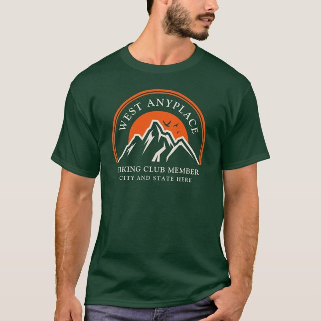 Individuelle Name für Hip-Club-Logos T-Shirt (Vorderseite)