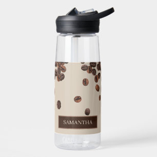 Individuelle Name für Kaffeebohnen Trinkflasche