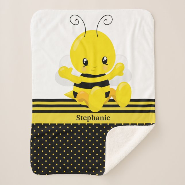 Individuelle Name für Kleinkinder Sherpadecke (Vorderseite)