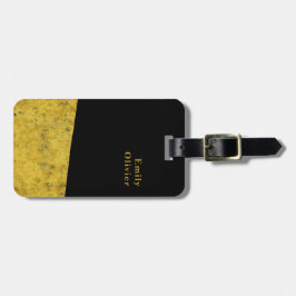 Individuelle Name für Minimalistisches Design in G Gepäckanhänger