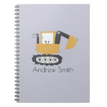 Individuelle Name für niedliche Baggerausstellung