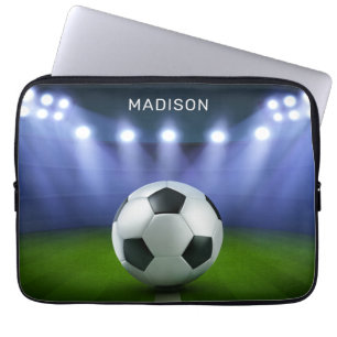Individuelle Name-Fußball-Stadion-Laptop-Ärmel Laptopschutzhülle