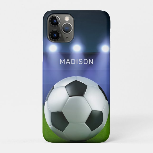 Individuelle Name-Fußballstadion-Telefonzellen Case-Mate iPhone Hülle (Rückseite)