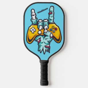 Individuelle Name Gamer Zombie Pickleball Schläger