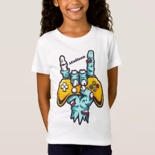 Individuelle Name Gamer Zombie Shirts