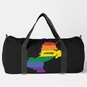 Individuelle Name Gay Unicorn Duffle Bag