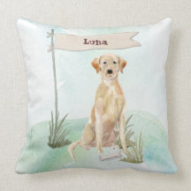 Individuelle Name Gelbe Labrador Haustier