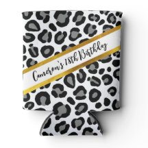 Individuelle Name Girly Cheetah