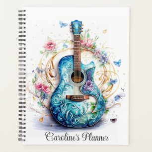 Individuelle Name Gitarrenplaner, Gitarre Planer