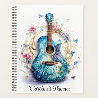Individuelle Name Gitarrenplaner, Gitarre Planer