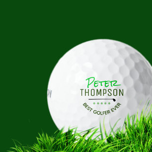 Individuelle Name Golf Ball für den besten Golfer