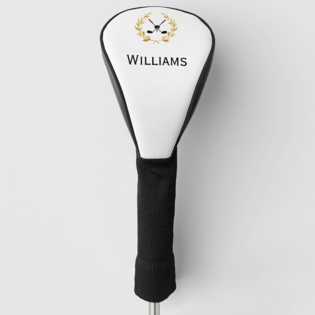 Individuelle Name Golf Club Cover Golf Headcover (Vorderseite)
