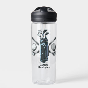 Individuelle Name Golf Trinkflasche