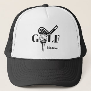 Individuelle Name Golf Truckerkappe
