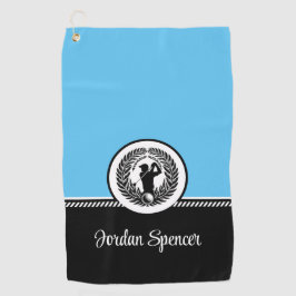 Individuelle Name Golfhandtuch