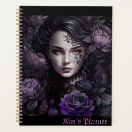 Individuelle Name Gothic Planner Planer