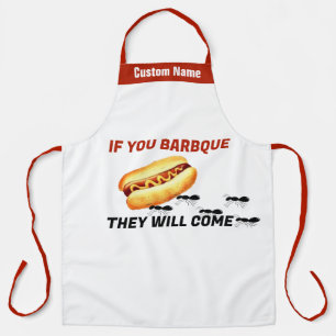 Individuelle Name GRILLEN Schürze, wenn Sie GRILLE Schürze