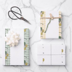 Individuelle Name Happy St Patricks Day Sugar Skul Geschenkpapier Set