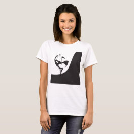 Individuelle Name Hello Black and White Golf T-Shirt