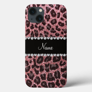 Individuelle Name hellrosa Glitzer Leopard title_seo2