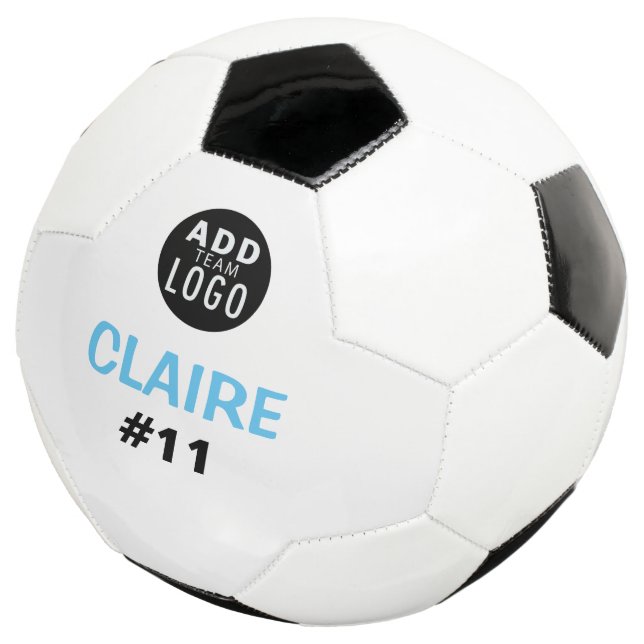 Individuelle Name Hinzufügen eines Logos Personali Fußball (Dreiviertel)