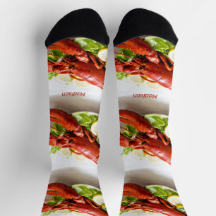 Individuelle Name Hummer Socken