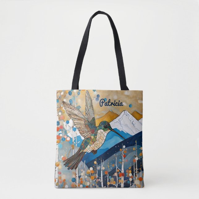 Individuelle Name Hummingbird Tasche (Vorderseite)