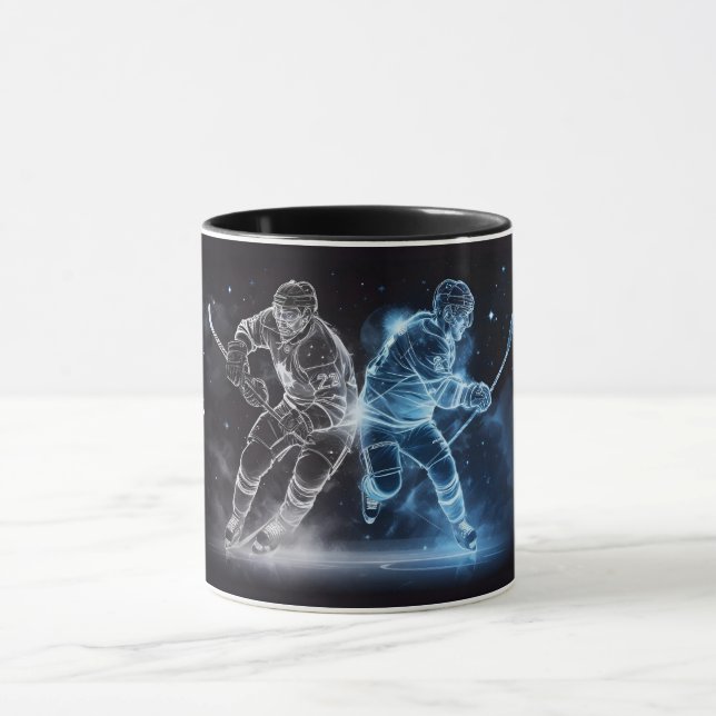 Individuelle Name Ice Hockey Tasse (Zentrum)