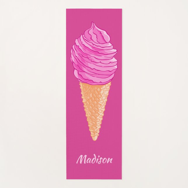 Individuelle Name Ice Yogamatte (Vorderseite)