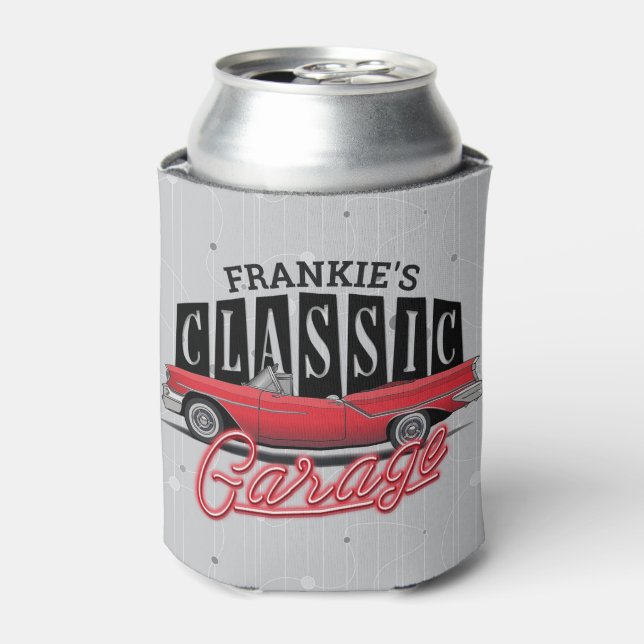 Individuelle Name Imitate Neon 1950er Jahre Classi Dosenkühler (Kanne Vorderseite)