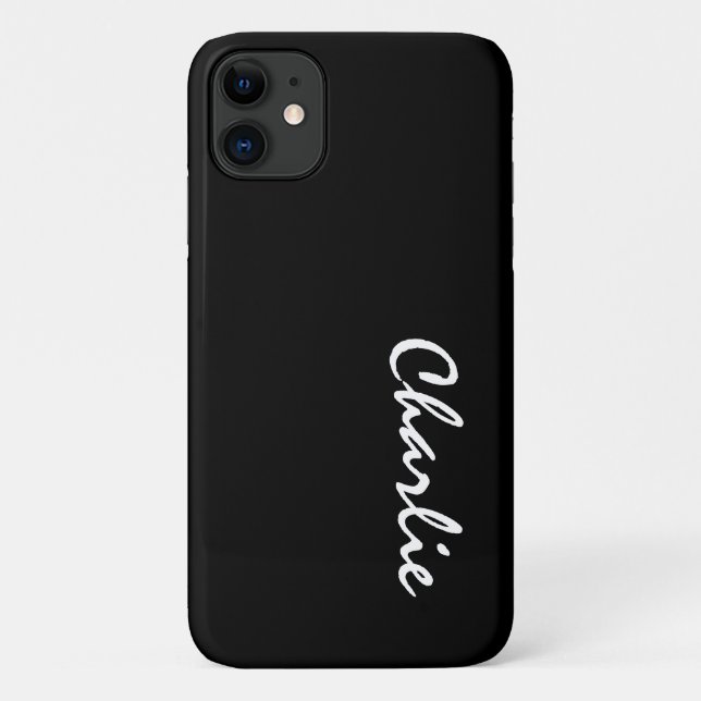 Individuelle Name iPhone 11 Fall Case-Mate iPhone Hülle (Rückseite)