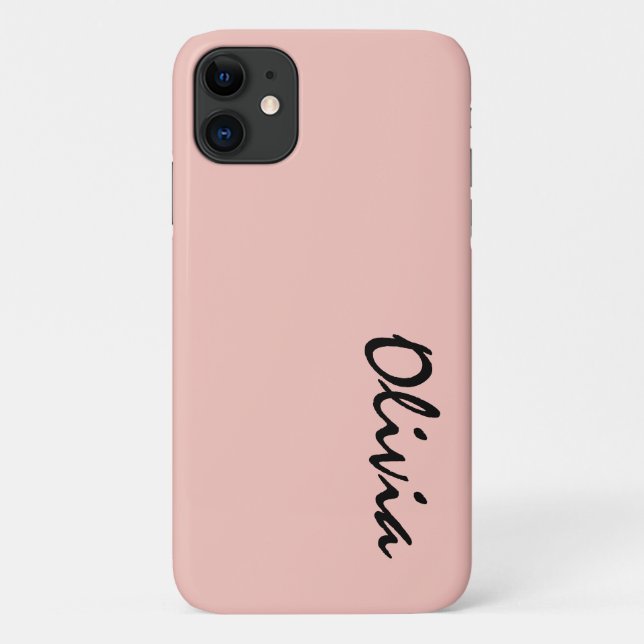 Individuelle Name iPhone 11 Fall Case-Mate iPhone Hülle (Rückseite)