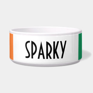 Individuelle Name Irish Flag pbcn Napf