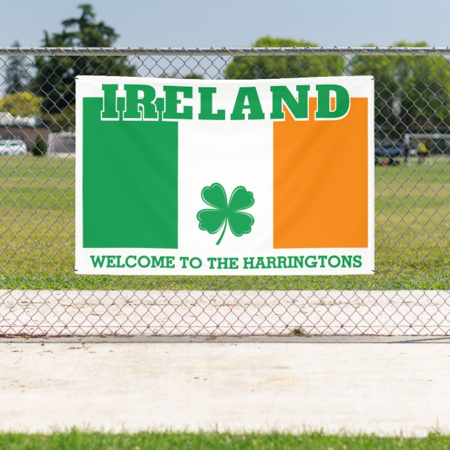 Individuelle Name Irland Banner (Insitu)