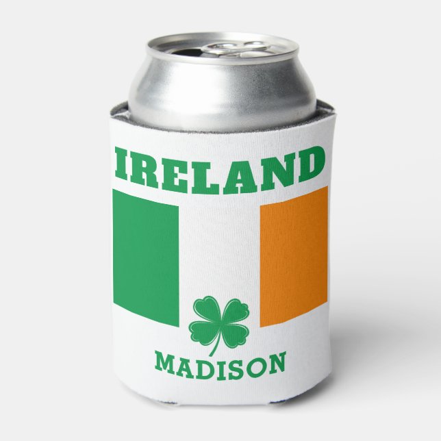 Individuelle Name Irland Dosenkühler (Kanne Vorderseite)