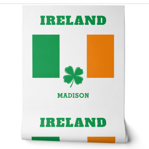 Individuelle Name Irland Tapete