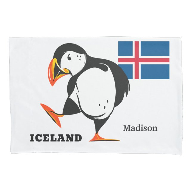 Individuelle Name Island Kissenbezug (Vorderseite)