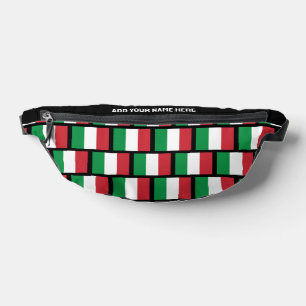 Individuelle Name ITALIENISCHER FLAG ITALIENS Bauchtasche