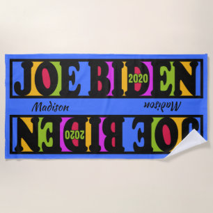 Individuelle Name JOE BIDEN 2020 Strandhandtuch