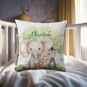 Individuelle Name Jungle Animals Dragonfly Kissen
