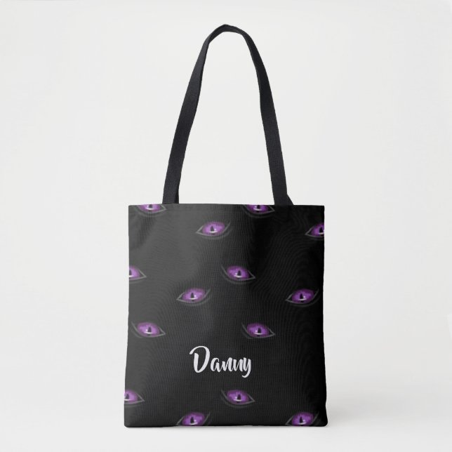 Individuelle Name Katzenaugen Tasche (Vorderseite)