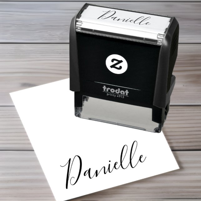 Individuelle Name Kautschuk Briefmarke - Personali Permastempel (Signature of Expression! ✍️✨)
