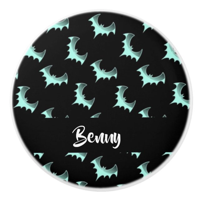 Individuelle Name Keramikknauf (Vorderseite)