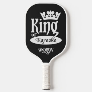Individuelle Name King of Karaoke Pickleball Schläger