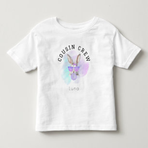 Individuelle Name Kleinkind Cousin Crew Osterfamil Kleinkind T-shirt