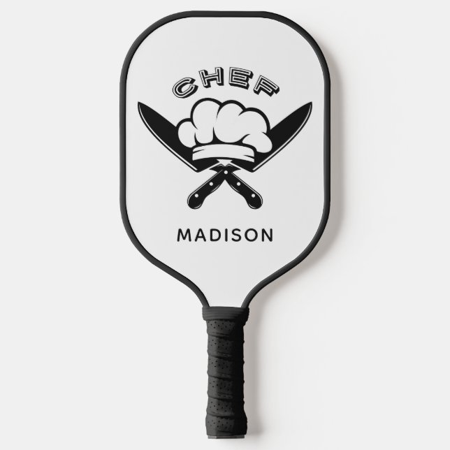Individuelle Name-Koch-Logo Pickleball Schläger (Vorderseite)